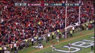 Auburn Chris Davis 109 Yard Game Winning Missed Field Goal Return in The Iron Bowl [upl. by Tynan]