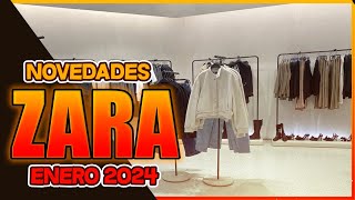 NOVEDADES ZARA ENERO 2024 NUEVA COLECCIÓN [upl. by Ilene]