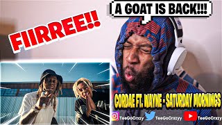 THAT REAL TALK DIFFERENT Cordae  Saturday Mornings feat Lil Wayne REACTION [upl. by Laughlin819]