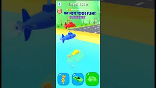 Shape shifting  لعبة Max Level  طريقة اللعب من  تطبيق لعبة الهاتف المحمول All Level 1516 [upl. by Yggep]