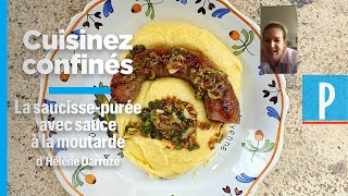 La recette de la saucisse de Toulouse  purée d’Hélène Darroze [upl. by Lita]