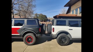 Bronco Hardtop TOR vs OEM [upl. by Varin]