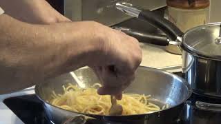 MasterChef Carbonara sauce for pasta updated  Crazy Chef Productions [upl. by Bowne]