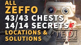 Zeffo Chests amp Secrets All Locations Star Wars Jedi Fallen Order [upl. by Burrow]