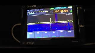 CR3W Madeira Island 20 meter band on Chinese Malachite DSP SDR receiver [upl. by Dzoba]