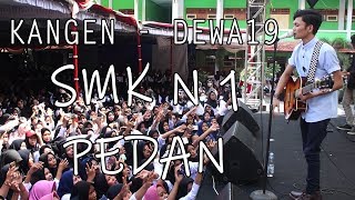 Dewa19  Kangen  Adlani Rambe Live Pentas Seni HUT SMK N1 Pedan Klaten 30012019 Pecahh [upl. by Akcemat]