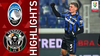 Atalanta 20 Venezia  A comfortable home win for Atalanta  Coppa Italia Frecciarossa 202122 [upl. by Clava]