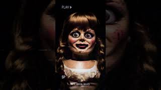 😱 Scary Annabelle Jumpscare Doll Laughing Sound 😱 Horror Short Video scaryshorts annabelle [upl. by Hobbs126]