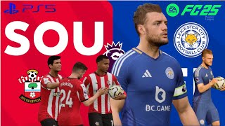 Southampton vs Leicester City l FC25 l Premier League 202425  PS5  4K [upl. by Ylyl]