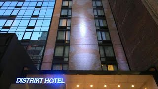 Review Distrikt Hotel New York City Tapestry Collection by Hilton [upl. by Assirak]