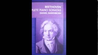 Barenboim Beethoven Piano Sonata No21 in C Op53 Waldstein [upl. by Ibbed]