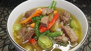 Resep Asem Asem Daging Sapi Bumbu Simpel [upl. by Ameerahs]