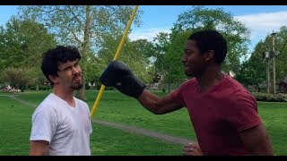 CRAZY VEGAN GETS PUNCHED IN THE FACE [upl. by Hagile]