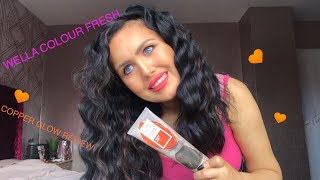 Wella Colour Fresh Mask Copper Glow Review [upl. by Mccready586]