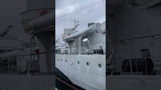 ORP Błyskawica okręt muzeum Można dbać o barwy narodowe Uwaga na globalnych ekstremistów i farbę [upl. by Carmencita72]