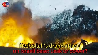 Hezbollahs drone attack on Israeli base Is it intelligence leakage or the power of weapons [upl. by Cavit188]