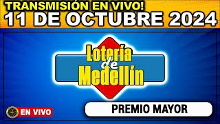 Resultado LOTERIA DE MEDELLIN del VIERNES 11 de octubre 2024 [upl. by Ardnama]