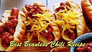 Best Beanless Chili Recipe [upl. by Welton726]