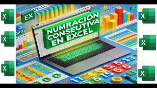 NUMERACIÓN CONSECUTIVA AUTOMÁTICA EN EXCEL SOLO SI ESCRIBES INFORMACIÓN [upl. by Galvin294]