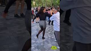 DISFRUTANDO DEL BAILE 🔥 bailesonidero cumbia soniderosbailando baile sonideros salsa sonidero [upl. by Selia]