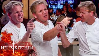 SO MANY Chefs Get Kicked Out  Hells Kitchen Full Service [upl. by Cavil]