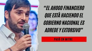 Torres apuntó contra el Gobierno tras el cruce por la quita de fondos “Es adrede y extorsivo” [upl. by Ethan]