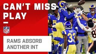 Rams Defense Absorbs Another Nick Foles INT [upl. by Favrot]