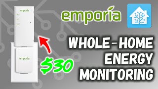 Home Energy Monitoring Using the Emporia Vue Utility Connect Setup in Home Assistant [upl. by Anillek47]