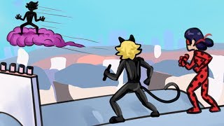 Miraculous Ladybug Comic Dub  Stick Together  PHANTOMSAVAGE [upl. by Oicaroh]