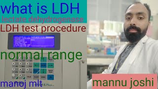 Ldh test procedure \what is LDH  lactate dehydrogenase [upl. by Harsho]