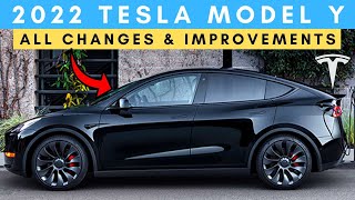 Tesla Model Y 2022  All The Changes amp Improvements Coming Soon [upl. by Nylehtak56]