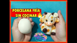 FUNCIONA ❓ PORCELANA FRÍA SIN COCINAR CASERA 💛🧡 [upl. by Hashim]