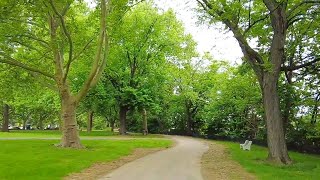 Walking in the northernmost section of Kearny Riverbank Park in Kearny NJ [upl. by Zalucki]