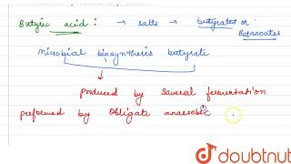 Which bacterium produces butyric acid [upl. by Eissen]