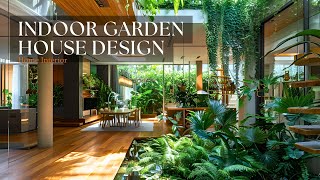 Transform Your Home  The Indoor Garden House Design [upl. by Enoryt]