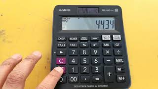 How To Calculate Sales Tax On Calculator Easy Way [upl. by Aihtibat]