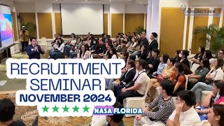 EDSA SHANGRILA RECRUITMENT SEMINAR NOVEMBER 2024 [upl. by Aleuqahs]