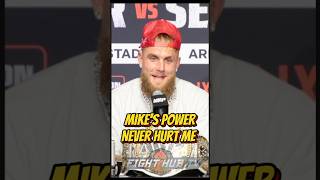 Jake Paul RATES Mike Tyson’s POWER after fight [upl. by Herrmann]