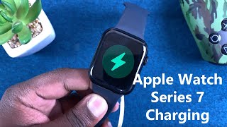 Apple Watch How to Charge amp Check Battery  Series 7 [upl. by Eduardo]