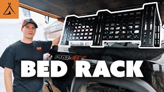 Bed Racks and Bed Bars by heavymetaloffroad at OverlandExpo Mountain West 2022 [upl. by Froma]