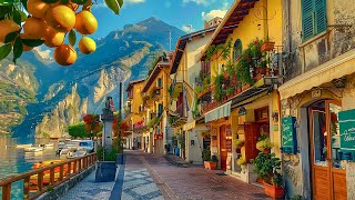 LIMONE SUL GARDA  THE MOST PRETTY PLACES IN THE WORLD  LAKE GARDA  ITALY 4K HDR [upl. by Ydnagrub662]