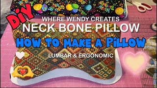 Neck Bone Pillow Sewing Tutorial [upl. by Enwahs463]