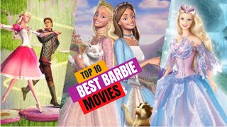 Top 10 Animated Barbie Movies of All Times [upl. by Vanden263]