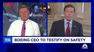 Sen Blumenthal Goal of Boeing hearing is to help the company restore trust and regain credibility [upl. by Ayortal]