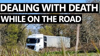 Dealing with a loss on the road  Except for access  Truck Vlogger UK  Mercedes truck driver [upl. by Nesrac]