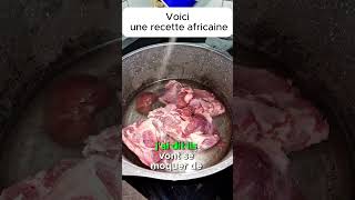 Voici une recette africaine histoire shortscitation subscribe [upl. by Sergeant528]