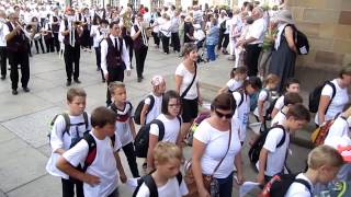 2014 Lëtzebuerg Sprangpressessioun Dancing Procession of Echternach [upl. by Atwood]