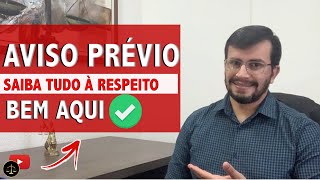 As novas REGRAS DO AVISO PRÉVIO [upl. by Idroj]