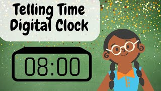 Digital Clock Basics – How to Tell Time I Jackson Genius [upl. by Adihaj574]