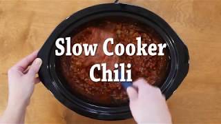 Chili Recipe Video [upl. by Anilosi]